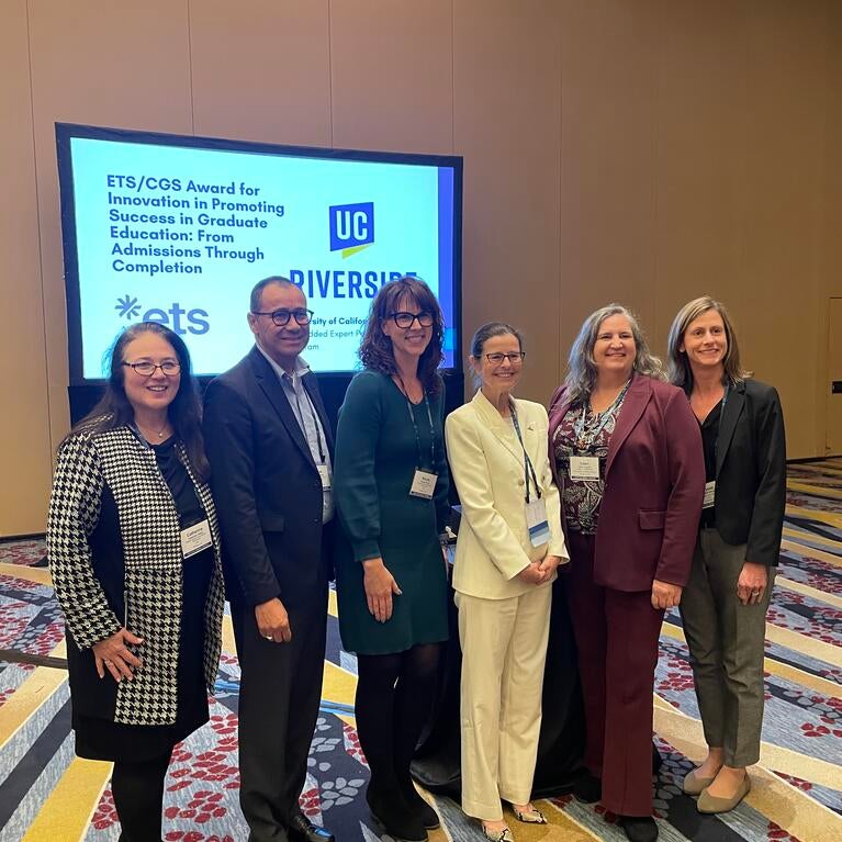 ETS-CGS Award to UCR Graduate Division