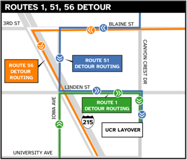 detour map