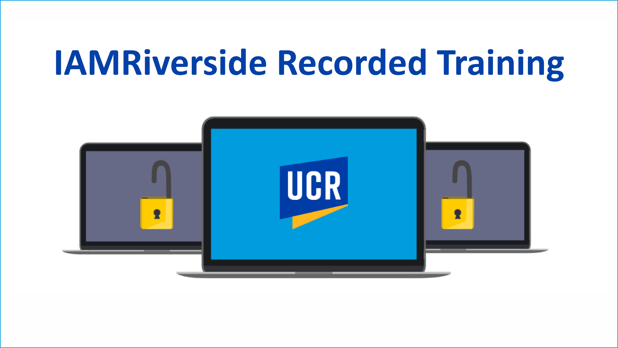IAMRiverside Recorded Training Session Video Thumbnail Image