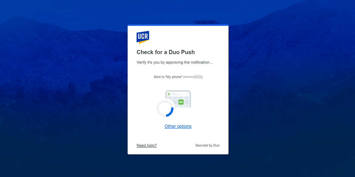DUO Universal Prompt Screen Push Notification for phone