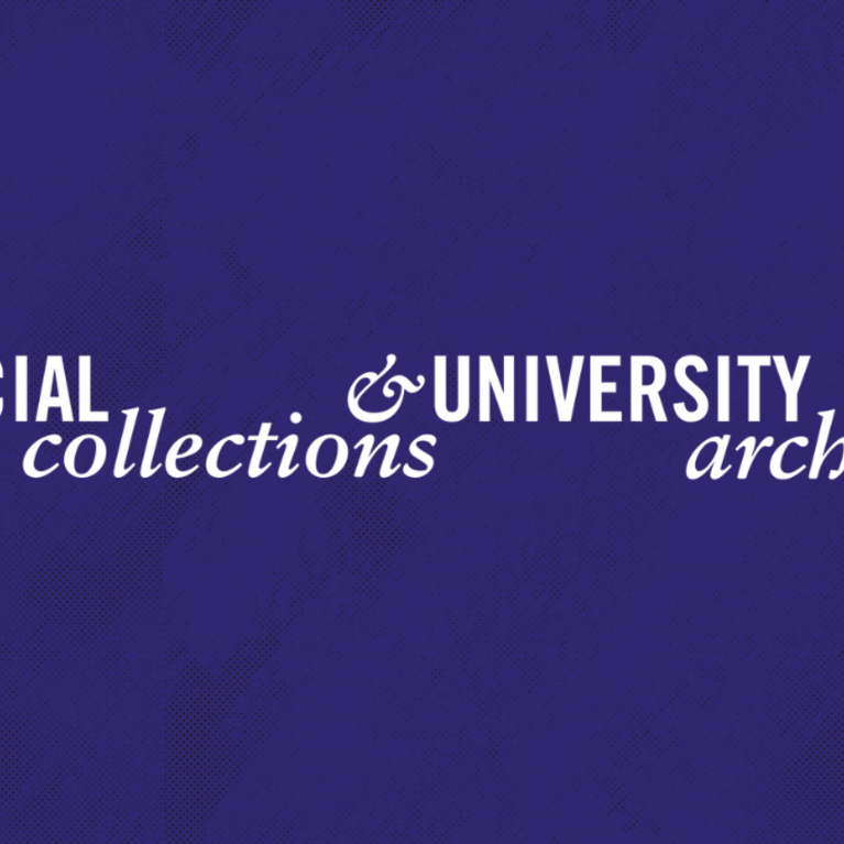 Purple background with SCUA logo