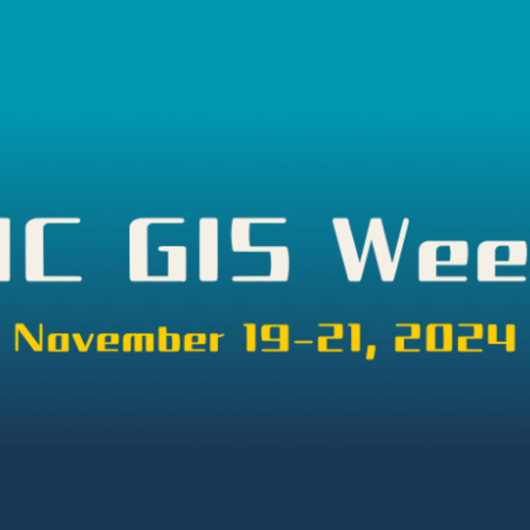 UC GIS Week 2024 banner