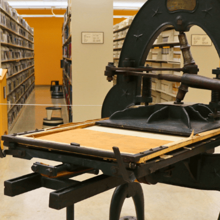 Image of Smith Acorn Press in Rivera Library