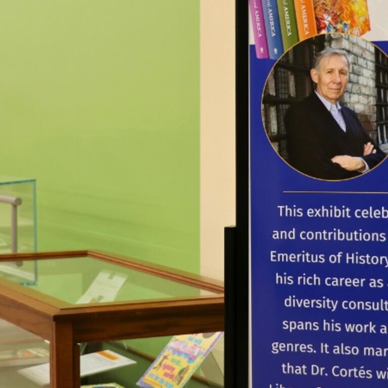 Image of the Carlos Cortes Exhibit