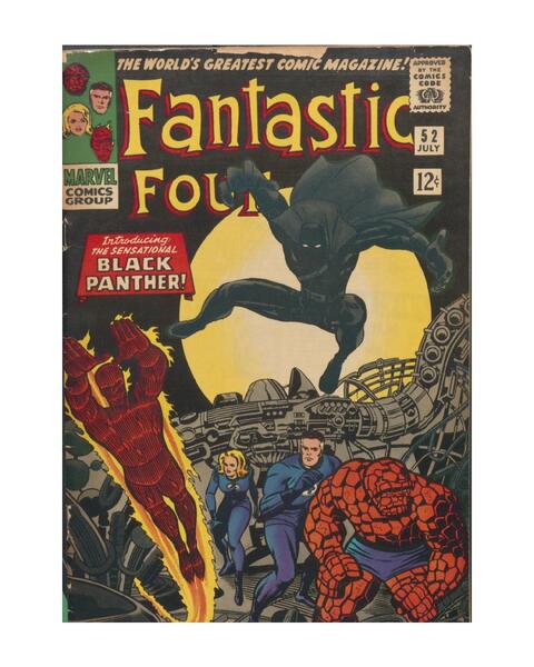 Cover, "Fantastic Four" v.1 no.52, 1952