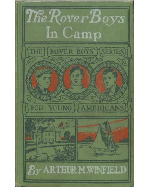 Cover, "The Rover boys in Camp" by Arthur M. Winfield, 1904