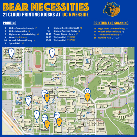 Wepa printing locations map