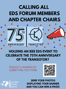75th Anniversary banner flyer