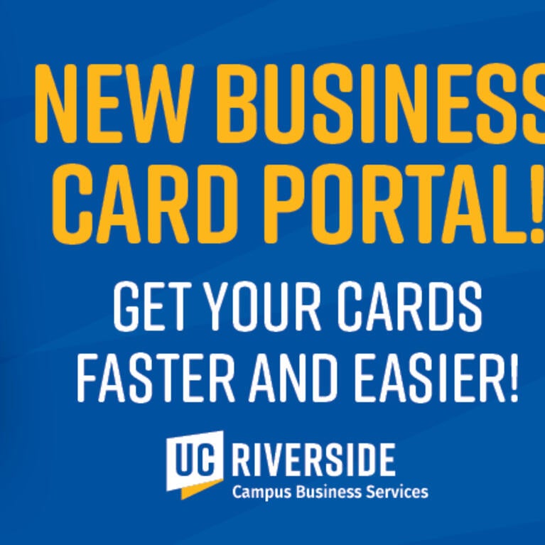 New Business Card Portal is Ready