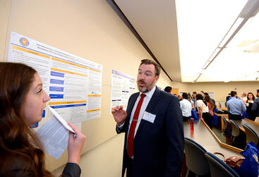 Kevin Westbrook Presenting Poster
