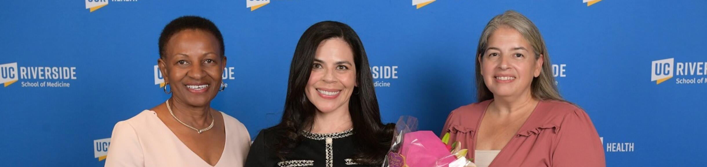 Dean Deas,  Andrea Ortiz, and Carie Smith