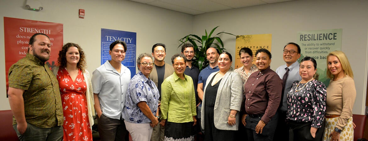 Attendees at the CARE Open House