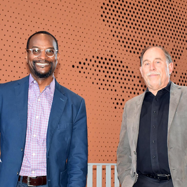 Dr. Mario Sims and Dr. Mark Wolfson