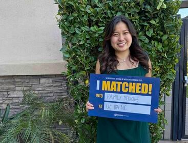 Cloie Chiong at Match Day