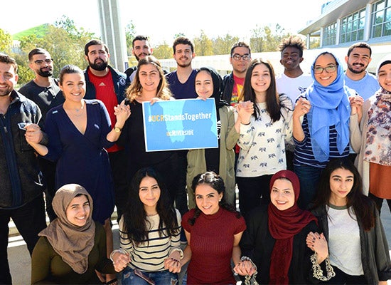 MESC Group Picture Outside of HUB