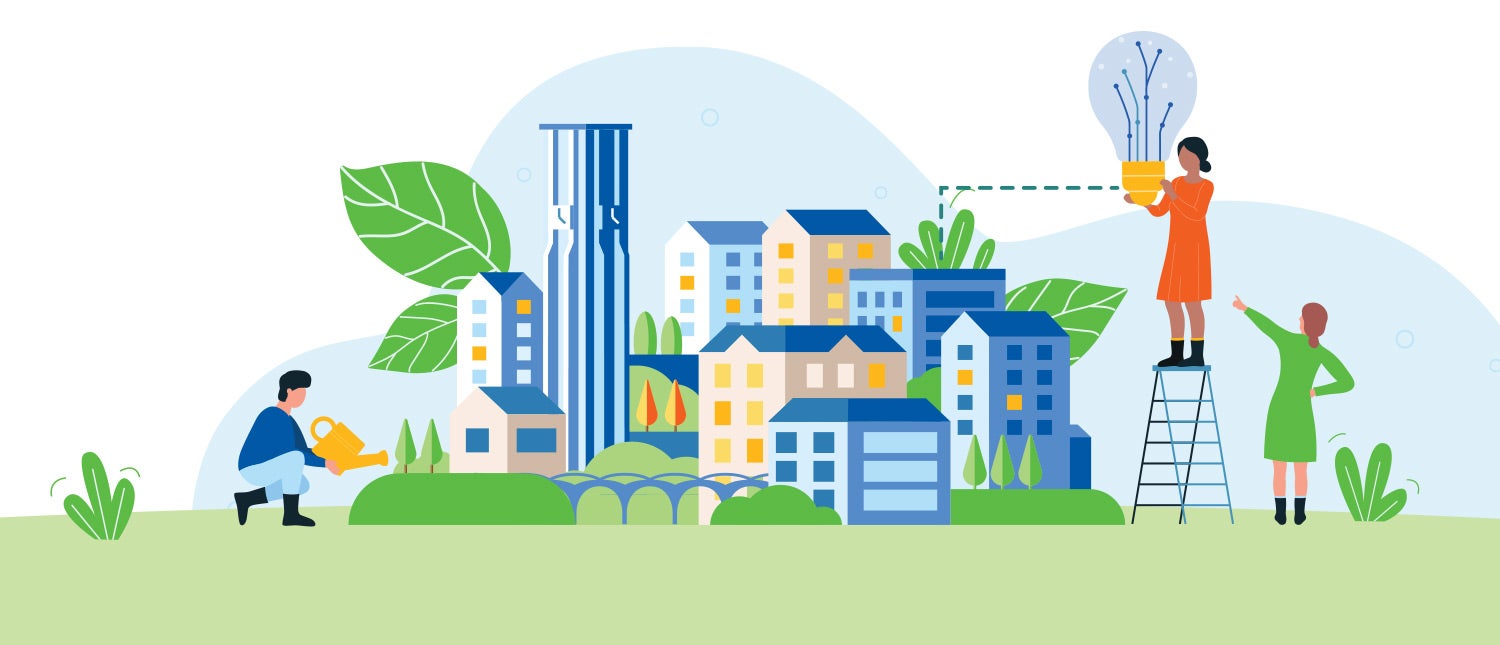 By the numbers illustration