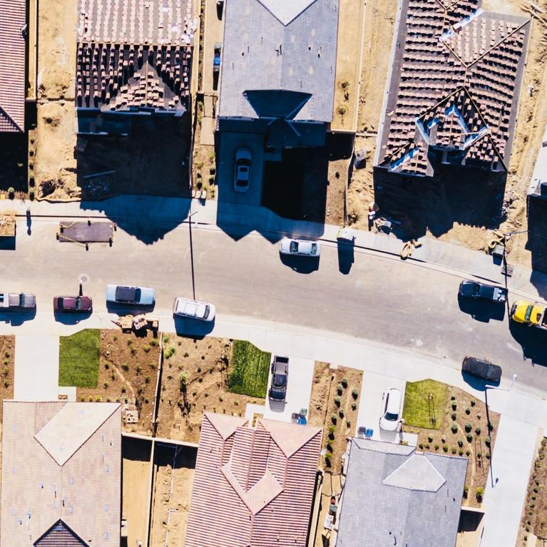 houses under construction