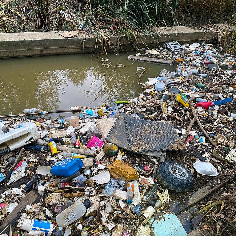 plastic waste
