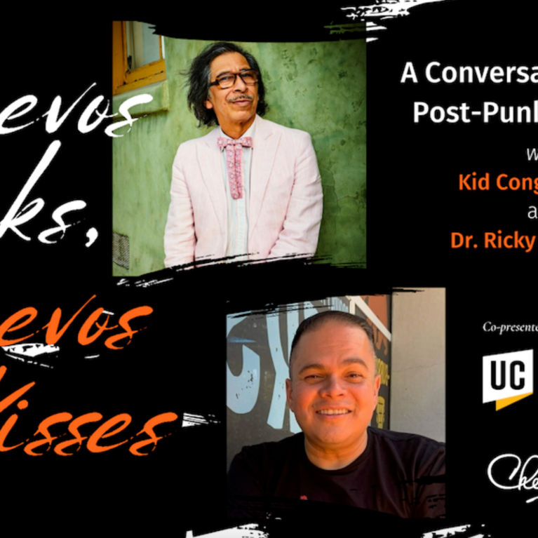 Kid Kongo Powers will be in conversation with UCR’s Richard T. Rodríguez, author of “A Kiss Across the Ocean.”