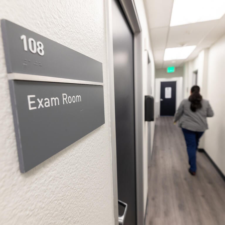 Interior of Hulen Place Clinic