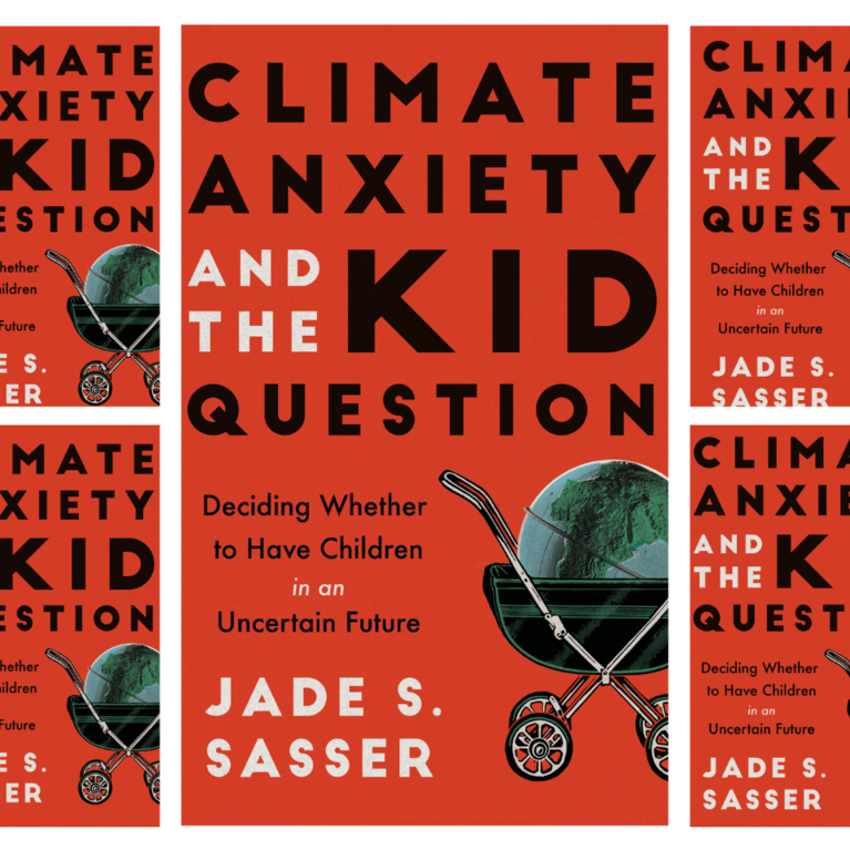 Book cover, Climate Anxiety and the Kid Question by Jade S. Sasser, associate professor at UC Riverside. (Photo Courtesy of Jade S. Sasser)