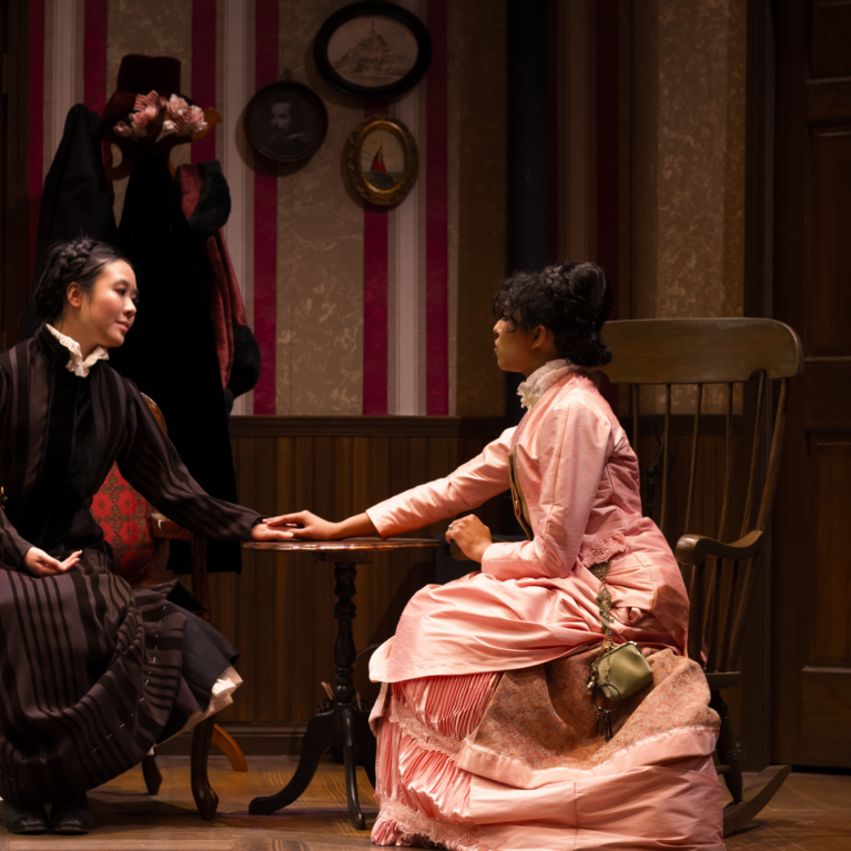 A scene from the play A Doll's House.