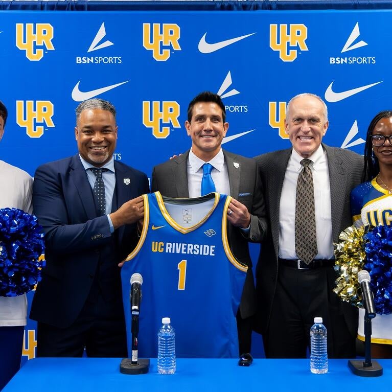 Gus Argenal introduced as new UC Riverside men's basketball coach
