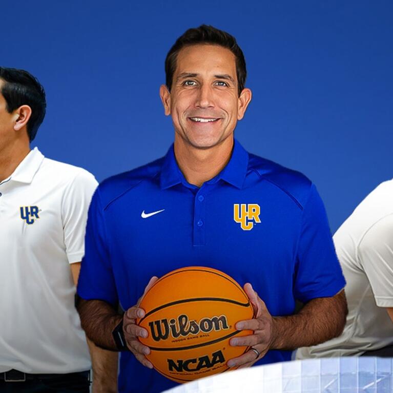 Gus Argenal, UC Riverside's new men's basketball coach