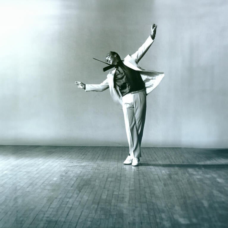 Fred Stricker dances