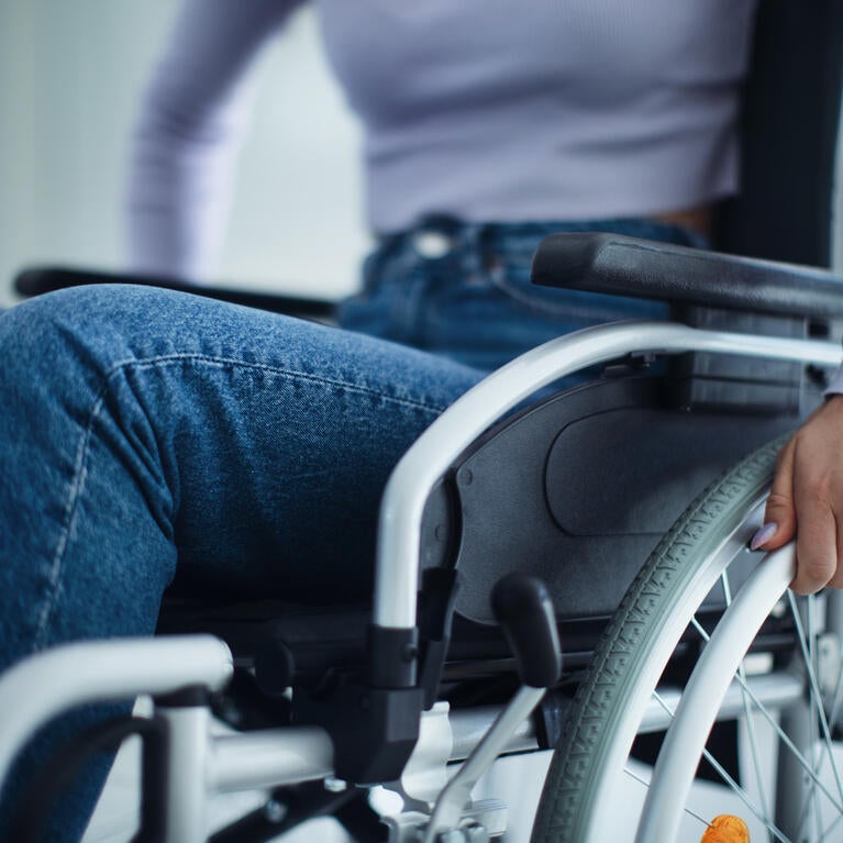 Multiple sclerosis patient