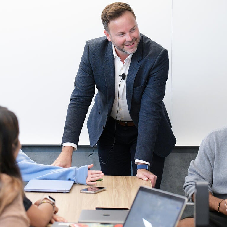 Kyle Ingram teaching