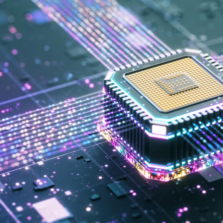 futuristic central processing unit