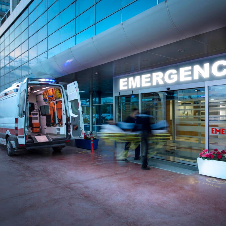 Emergency department entrance
