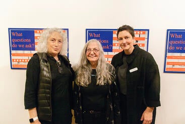 UCR ARTS opening of "Gail Rebhan, About Time"