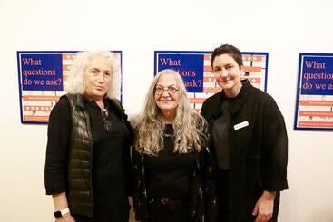 About Time exhibition opening