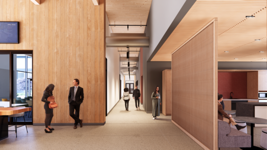 hallway view of OASIS