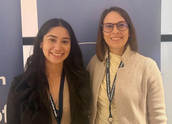 Jacqueline Moreira and Ann Cheney