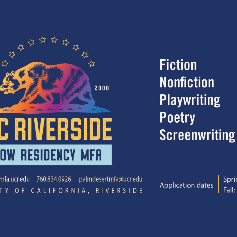 Low Residency MFA Poster