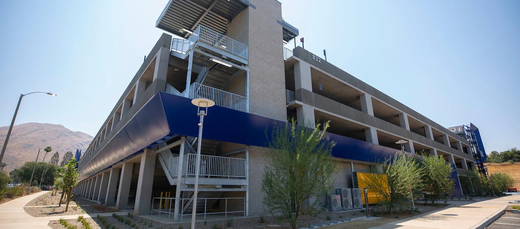 parking structure exterior
