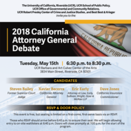 2018 California Attorney General Debate