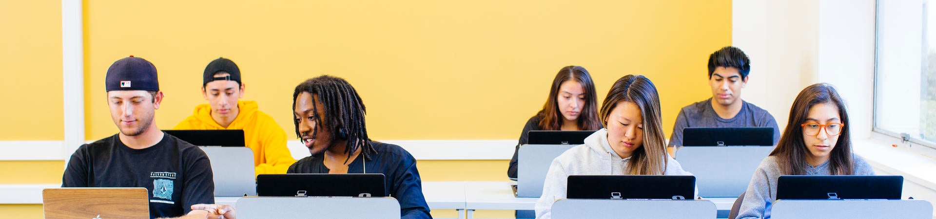 Students in Computer Classroom