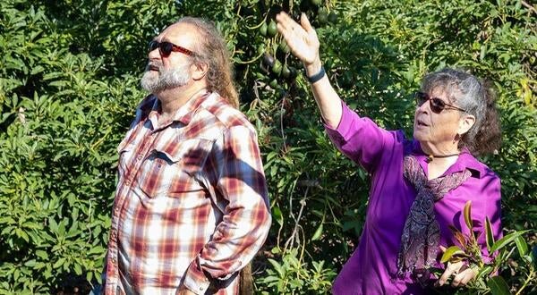 Eric Focht and Mary Lu Arp Arpaia