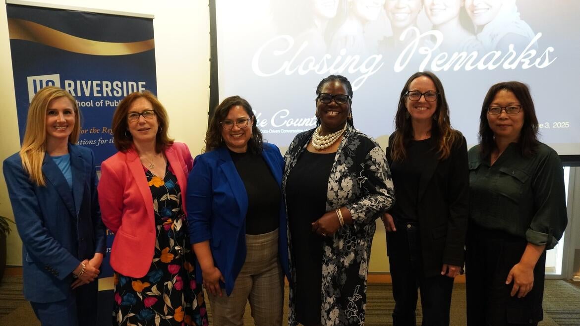 Group Photo of She Counts Speakers