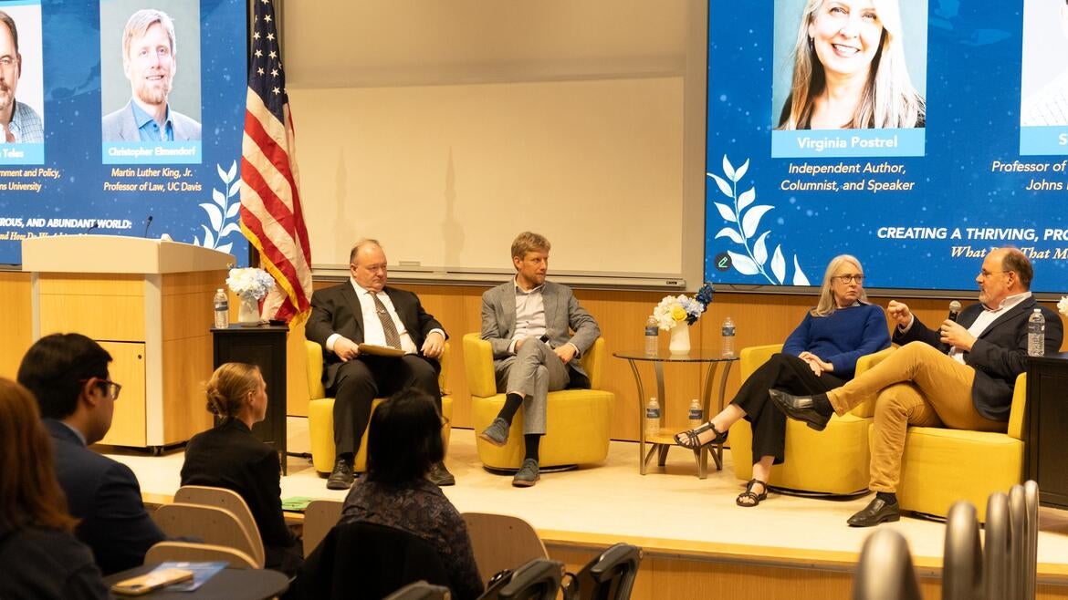 Photo of panelists for 2025 Dean's Fall Anniversary Event