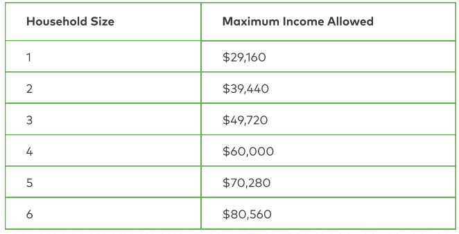 Human I-T Income requirement