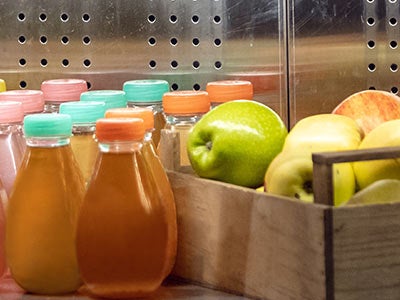 Items wait for purchase on store shelf.