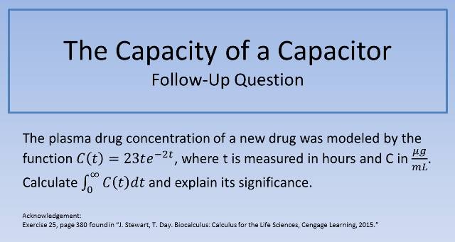 Capacity of a Capacitor FUQ 640