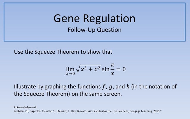 Gene Regulation FUQ 640