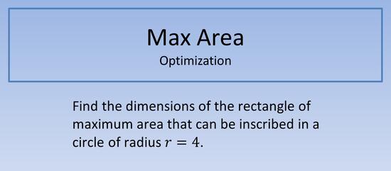 Max Area