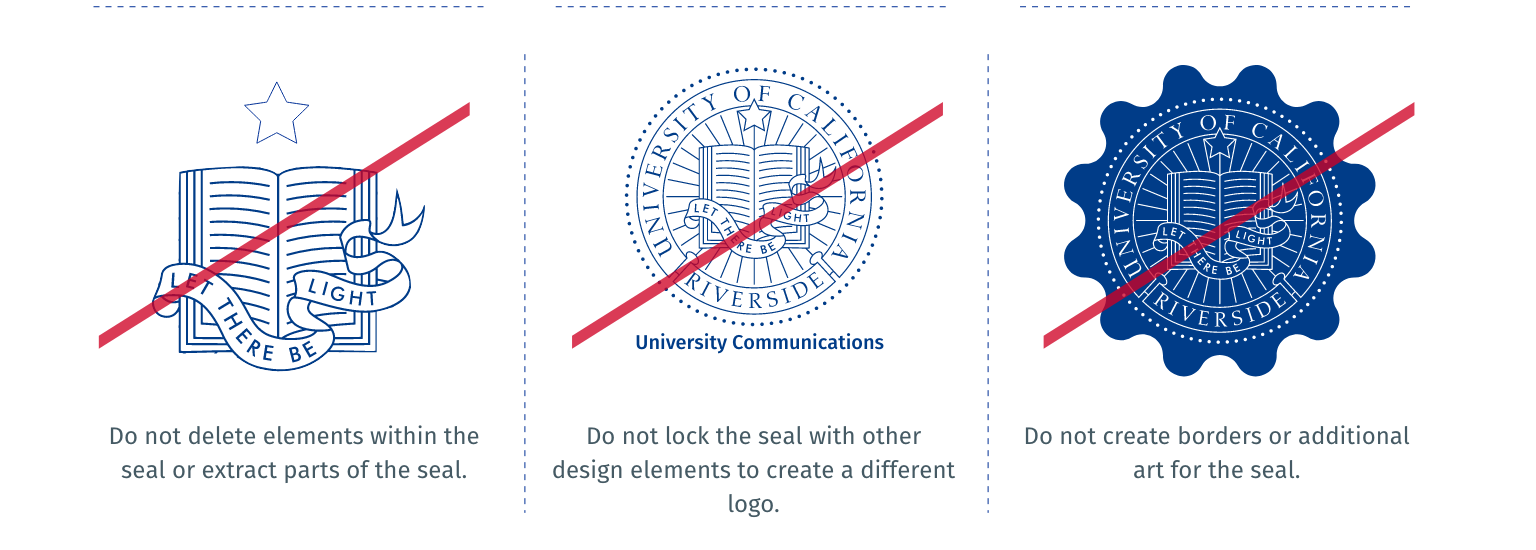 UCR Seal Incorrect Usage Row 2